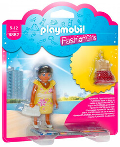 Игры и игрушки: Конструктор Летняя модница, Playmobil