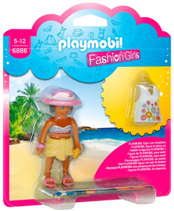 Игры и игрушки: Конструктор Пляжная модница, Playmobil