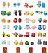 Игровой набор "Банда спортсменов", игрушка-сюрприз, Botbots, Transformers дополнительное фото 4.