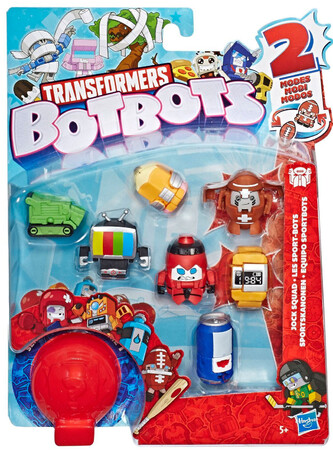 Сюрприз внутри: Игровой набор "Банда спортсменов", игрушка-сюрприз, Botbots, Transformers