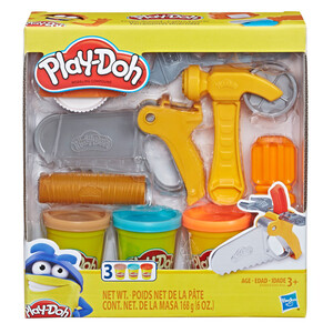 Ліплення та пластилін: Ігровий набір для ліплення Будівельні інструменти, Play-Doh