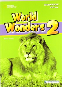 Книги для детей: World Wonders 2 WB with overprint Key