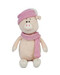 Свинка Аша с шарфом и шапкой, 22 см, Maxitoys Luxury дополнительное фото 1.