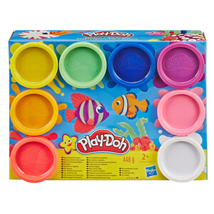 Набір пластиліну 8 кольорів Веселка, Play-Doh