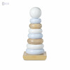 Деревянная пирамидка, натуральные цвета, 40 см, Melissa & Doug