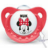 Ортодонтическая пустышка Trendline Disney Mickey, от 6 мес., красная, NUK