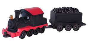 Паровозик Пит с вагоном для угля