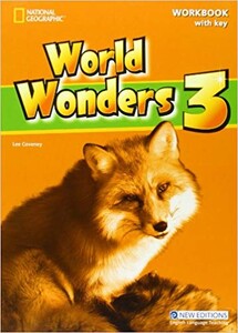 Книги для детей: World Wonders 3 WB with overprint Key
