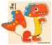 Деревянный пазл-мозаика Динозавр, Quokka дополнительное фото 2.