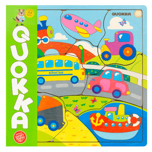 Игры и игрушки: Транспорт, большой пазл мозаика, Quokka
