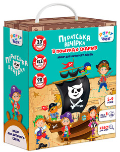 Настільні ігри: Набір для свята Піратська вечірка (укр.), Vladi Toys