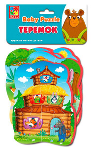 Ігри та іграшки: Бебі-пазли Теремок, Vladi Toys
