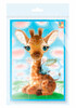 Жираф, мягкие пазлы А5, Vladi Toys