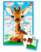 Жираф, мягкие пазлы А5, Vladi Toys дополнительное фото 1.
