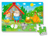 Курочка Ряба, мягкие пазлы А4, Vladi Toys