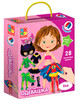 Магнитная одевалка Ева (рус), Vladi Toys