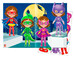 Супер-девочка, набор с мягкими наклейками, Vladi Toys дополнительное фото 1.