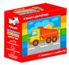Деревянные кубики Транспорт (укр), Vladi Toys