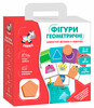 Геометрические фигуры, деревянные фигурки в мешочке, Vladi Toys