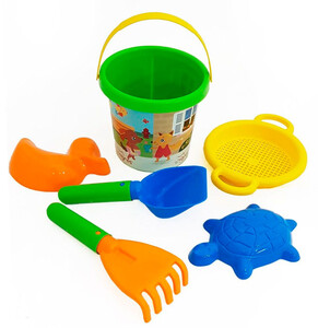 Развивающие игрушки: Прованс с термонаклейкой, набор для песка, 6 элементов, Тигрес