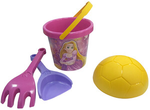 Игры и игрушки: Набор для песка с термонаклейкой Принцессы, 4 элемента, Disney