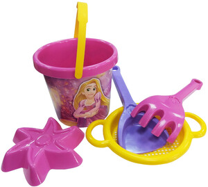 Розвивальні іграшки: Набор для песка с термонаклейкой Принцессы, 5 элементов, Disney