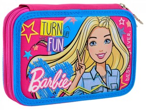 Рюкзаки, сумки, пенали: Пенал твердый двойной HP-01 Barbie, 1 Вересня