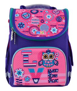 Рюкзаки, сумки, пеналы: Рюкзак школьный, каркасный Bright fantasy (12 л), Smart