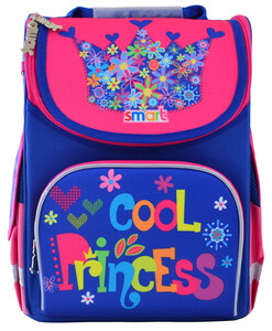 Рюкзак школьный, каркасный Cool Princess (12 л), Smart