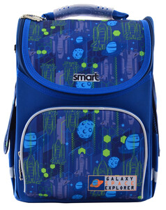 Рюкзаки, сумки, пеналы: Рюкзак школьный, каркасный Galaxy (12 л), Smart