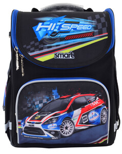 Рюкзаки, сумки, пеналы: Рюкзак школьный, каркасный Hi Speed (12 л), Smart