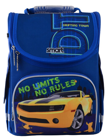 Рюкзаки: Рюкзак школьный, каркасный No Limits (12 л), Smart