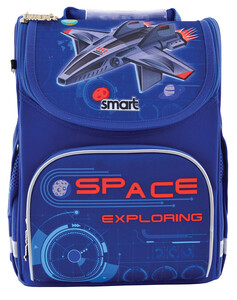 Рюкзаки, сумки, пеналы: Рюкзак школьный, каркасный Space (12 л), Smart