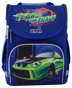 Рюкзаки, сумки, пеналы: Рюкзак школьный, каркасный Tear Up The Track (12 л), Smart