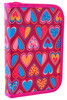 Пенал твердый одинарный без клапана Hearts Style, Smart