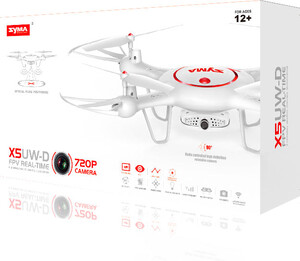 Ігри та іграшки: Квадрокоптер X5UW-D з FPV Wi-Fi камерою (4 канали)