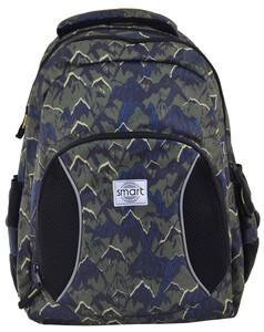 Рюкзаки, сумки, пеналы: Рюкзак школьный Mountains (19 л), Smart
