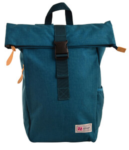 Рюкзаки, сумки, пенали: Рюкзак городской Roll-top Tube Turquoise (20 л), Smart