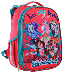 Рюкзаки, сумки, пеналы: Рюкзак школьный каркасный H-25 Enchantimals (15л), Yes