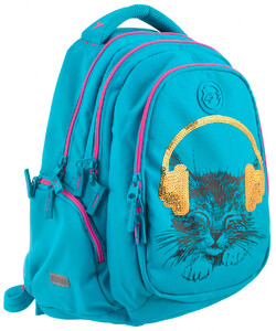 Рюкзаки, сумки, пеналы: Рюкзак школьный Т-22 Step One Musical Cat (20,5л), Yes