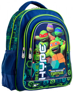 Рюкзаки, сумки, пеналы: Рюкзак школьный S-22 TMNT (12л), Yes