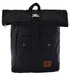 Рюкзак городской Roll-top Black (20,5 л), YES дополнительное фото 1.