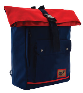 Рюкзаки, сумки, пеналы: Рюкзак городской Roll-top Blue (20,5 л), YES