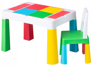 Мебель: Детский комплект столик и стульчик Multifun, мультиколор, Tega