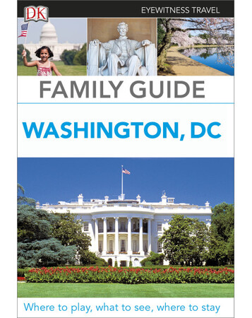 Для молодшого шкільного віку: Eyewitness Travel Family Guide Washington, DC