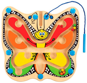 Розвивальні іграшки: Дошка з магнітом Метелик, Hape