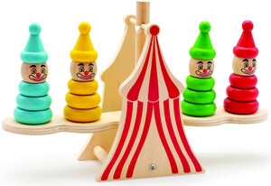 Розвивальні іграшки: Ваги-пірамідки