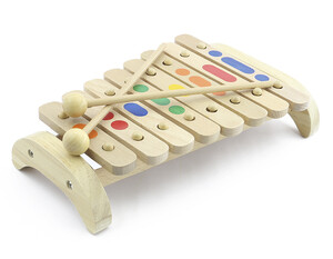 Дитячий ксилофон: Ксилофон 8 тонів (дерево) Мир деревянных игрушек