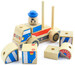 Автомобіль-конструктор Поліцейська машина Мир деревянных игрушек дополнительное фото 2.