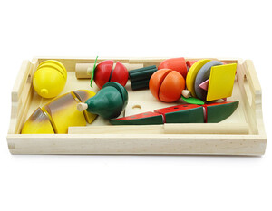 Ігри та іграшки: Готуємо сніданок (середній) Мир деревянных игрушек